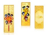 奧運(yùn)福娃黃金產(chǎn)品珠寶拍攝