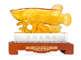 深圳產(chǎn)品攝影公司琉璃金龍魚禮品攝影